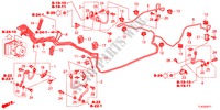 CONDUITES DE FREIN(VSA)(RH) pour Honda ACCORD TOURER 2.0 ES-GT 5 Portes 5 vitesses automatique 2012