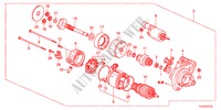 DEMARREUR(DENSO)(2.0L) pour Honda ACCORD TOURER 2.0 ELEGANCE 5 Portes 6 vitesses manuelles 2012