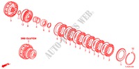 EMBRAYAGE(3RD)(DIESEL) pour Honda ACCORD TOURER 2.2 EXECUTIVE 5 Portes 5 vitesses automatique 2012