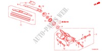 ESSUIE GLACE ARRIERE pour Honda ACCORD TOURER 2.2 EXECUTIVE 5 Portes 6 vitesses manuelles 2012