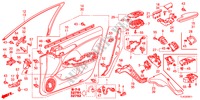 GARNITURE DE PORTE AVANT(RH) pour Honda ACCORD TOURER 2.2 ES-GT 5 Portes 5 vitesses automatique 2012