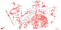 JAUGE DE NIVEAU D'HUILE/TUYAU ATF(1) pour Honda ACCORD TOURER 2.0 EXECUTIVE 5 Portes 5 vitesses automatique 2012