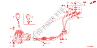 LEVIER DE SELECTION pour Honda ACCORD TOURER 2.4 TYPE S 5 Portes 6 vitesses manuelles 2012