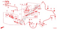MAITRE CYLINDRE(RH) pour Honda ACCORD TOURER 2.4 EXECUTIVE 5 Portes 6 vitesses manuelles 2012