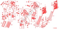 PEDALE(LH) pour Honda ACCORD TOURER 2.4 EXECUTIVE 5 Portes 6 vitesses manuelles 2012