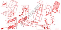 SIEGE AVANT(D.)(RH) pour Honda ACCORD TOURER 2.4 S 5 Portes 5 vitesses automatique 2012
