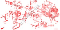 SUPPORT DE MOTEUR(DIESEL) pour Honda ACCORD TOURER 2.2 EX 5 Portes 5 vitesses automatique 2012