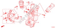 TUBE D'ADMISSION D'AIR(DIESEL) pour Honda ACCORD TOURER 2.2 EXECUTIVE 5 Portes 6 vitesses manuelles 2012