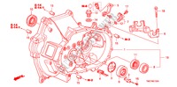 CARTER D'EMBRAYAGE pour Honda BALLADE VTI-L 4 Portes 5 vitesses manuelles 2011