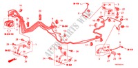 CONDUITES DE FREIN(ABS)(TAMBOUR)(LH) pour Honda CITY LX-A 4 Portes 5 vitesses manuelles 2011