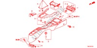CONSOLE(RH)(1) pour Honda BALLADE VTI 4 Portes 5 vitesses manuelles 2011