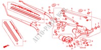 ESSUIE GLACE AVANT(LH) pour Honda CITY LX-A 4 Portes 5 vitesses manuelles 2011