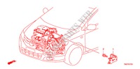 ETAI FAISCEAU DE FILS MOTEUR pour Honda BALLADE VTI-L 4 Portes 5 vitesses automatique 2011