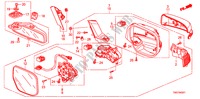 MIROIR(2) pour Honda CITY EX-A 4 Portes 5 vitesses automatique 2011