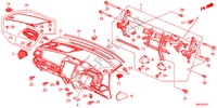 PANNEAU D'INSTRUMENT(RH) pour Honda BALLADE VTI 4 Portes 5 vitesses manuelles 2011