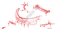 PARE CHOCS AVANT pour Honda BALLADE VTI-L 4 Portes 5 vitesses automatique 2011