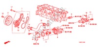 POMPE A EAU pour Honda BALLADE VTI-L 4 Portes 5 vitesses automatique 2011