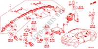 UNITE SRS(RH) pour Honda BALLADE VTI 4 Portes 5 vitesses manuelles 2011