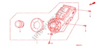 AUTO AIR CONDITIONERCONTROL(RH) pour Honda INSIGHT ES 5 Portes full automatique 2011