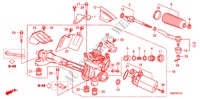 BOITE DE VITESSES DE P.S.(EPS)(LH) pour Honda INSIGHT COMFORT 5 Portes full automatique 2011