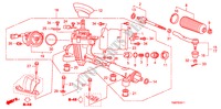 BOITE DE VITESSES DE P.S.(EPS)(RH) pour Honda INSIGHT S 5 Portes full automatique 2011