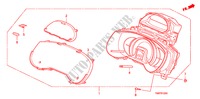 COMPTEUR(DENSO) pour Honda INSIGHT ELEGANCE 5 Portes full automatique 2011