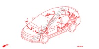FAISCEAU DES FILS(LH)(1) pour Honda INSIGHT S 5 Portes full automatique 2010