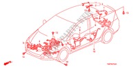 FAISCEAU DES FILS(LH)(2) pour Honda INSIGHT S 5 Portes full automatique 2011