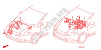 FAISCEAU DES FILS(LH)(3) pour Honda INSIGHT S 5 Portes full automatique 2010