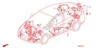 FAISCEAU DES FILS(RH)(2) pour Honda INSIGHT ES 5 Portes full automatique 2011