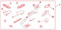 FOG LIGHT pour Honda INSIGHT S 5 Portes full automatique 2011