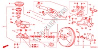 MAITRE CYLINDRE DE FREIN/ALIMENTATION PRINCIPALE(RH) pour Honda INSIGHT S 5 Portes full automatique 2011