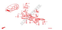 SOUS CHASSIS AVANT pour Honda INSIGHT COMFORT 5 Portes full automatique 2011