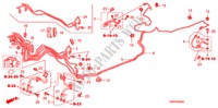 TUYAU DE FREIN/DURITE(LH)(VSA) pour Honda INSIGHT ELEGANCE 5 Portes full automatique 2011
