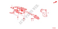 COLONNE DE DIRECTION pour Honda CROSSTOUR EX 5 Portes 5 vitesses automatique 2011