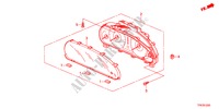 COMPTEUR pour Honda CROSSTOUR EX 5 Portes 5 vitesses automatique 2011