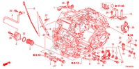 JAUGE DE NIVEAU D'HUILE/TUYAU ATF pour Honda CROSSTOUR EX 5 Portes 5 vitesses automatique 2010