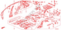 PLANCHER/PANNEAUX INTERIEURS pour Honda CROSSTOUR EX 5 Portes 5 vitesses automatique 2010