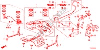 RESERVOIR A CARBURANT pour Honda CROSSTOUR EX 5 Portes 5 vitesses automatique 2011