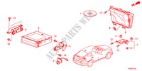 SYSTEME DE NAVIGATION pour Honda CROSSTOUR EX 5 Portes 5 vitesses automatique 2011