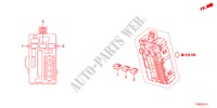 UNITE DE COMMANDE(CABINE)(2) pour Honda CROSSTOUR EX 5 Portes 5 vitesses automatique 2011