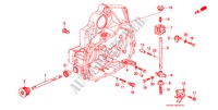 BIELLETTE DE SELECTION/SUPPORT DE SELECTION (SOHC) pour Honda CIVIC CXI 3 Portes 5 vitesses manuelles 2000