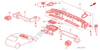 CONDUIT(RH) pour Honda CIVIC SIR 3 Portes 4 vitesses automatique 2000