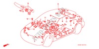 FAISCEAU DES FILS(LH) pour Honda CIVIC EXI 3 Portes 5 vitesses manuelles 2000