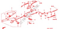 FREIN DE STATIONNEMENT pour Honda CIVIC LXI 3 Portes 4 vitesses automatique 2000