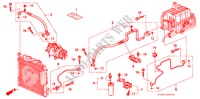 CLIMATISEUR (FLEXIBLES/TUYAUX) pour Honda CIVIC VTI 4 Portes 5 vitesses manuelles 1996