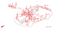 FAISCEAU DES FILS(RH) pour Honda CIVIC SIR 4 Portes 4 vitesses automatique 2000