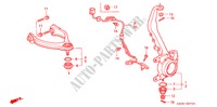 ARTICULATION pour Honda PRELUDE 2.0I 2 Portes 4 vitesses automatique 1998