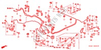 CONDUITES DE FREIN(RH) pour Honda CIVIC LXI 4 Portes 5 vitesses manuelles 2001