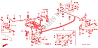 CONDUITES DE FREIN(ABS)(LH)(2) pour Honda CIVIC 1.6 ES 4 Portes 5 vitesses manuelles 2005